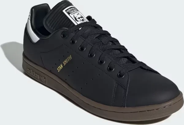 adidas Stan Smith core black/cloud white/gum (Herren)