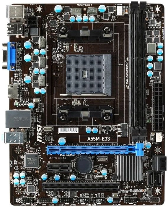 MSI A55M-E33 (AMD FM2+)