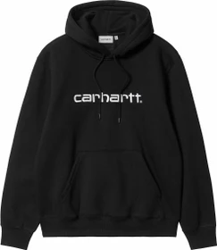 Carhartt Hooded Carhartt Sweatshirt Hoodie schwarz/weiß (Herren)