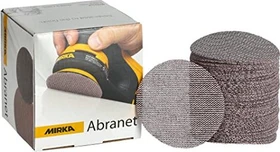 Mirka Abranet Grip Gewebeschleifblatt K400, 77mm, 50 Stück