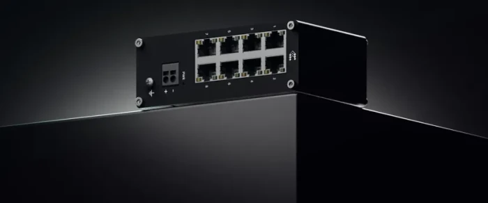Teltonika TSW Industrial Railmount Switch, 8x RJ-45