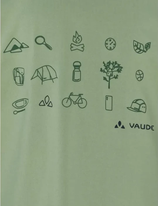 Vaude Solaro III Funktionsshirt langarm willow green (Junior)