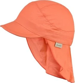 Sterntaler Schirmmütze mit Nackenschutz mit UV 50+ Mütze leuchtorange (Junior)