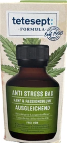 Tetesept Formula Anti Stress Bad Hanf & Passionsblume Badezusatz, 100ml