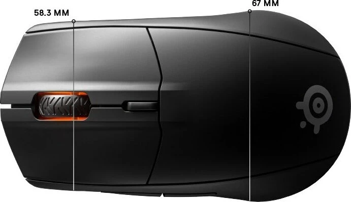 SteelSeries Rival 3 Wireless, USB/Bluetooth
