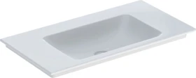 Geberit ONE Möbelwaschtisch Abgang vertikal 90cm, ohne Hahnloch, weiß/KeraTect