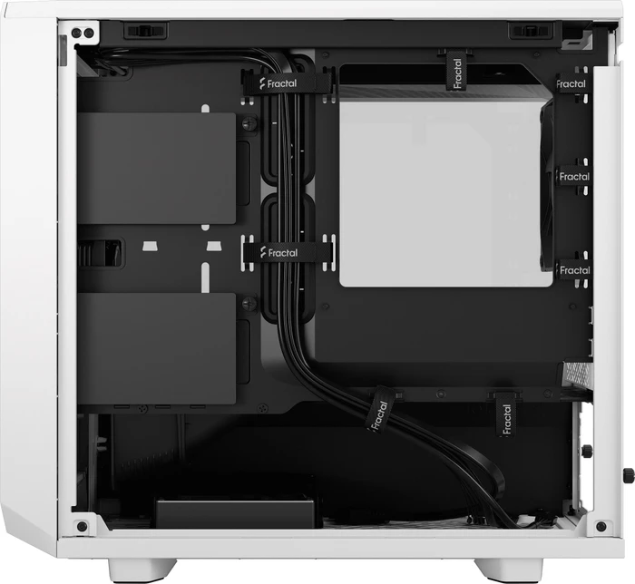 Fractal Design Meshify 2 Nano White TG Clear Tint, Glasfenster, Mini-ITX