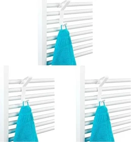 Wenko Universal Flexi Haken für Handtuchheizkörper weiß