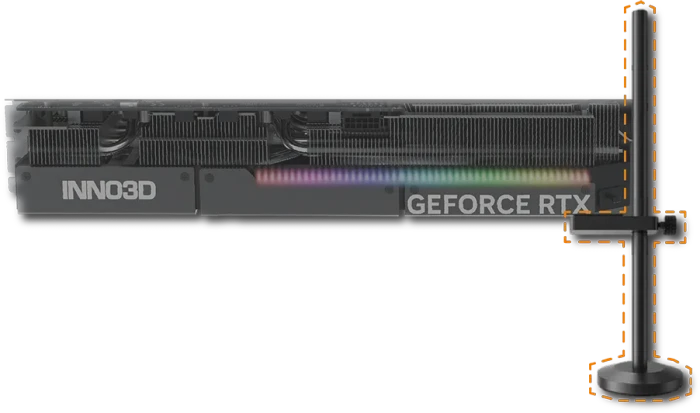 INNO3D GeForce RTX 4070 Ti SUPER X3 OC, 16GB GDDR6X, HDMI, 3x DP