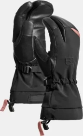Ortovox Merino Freeride 3-Finger Skihandschuhe black raven (Damen)