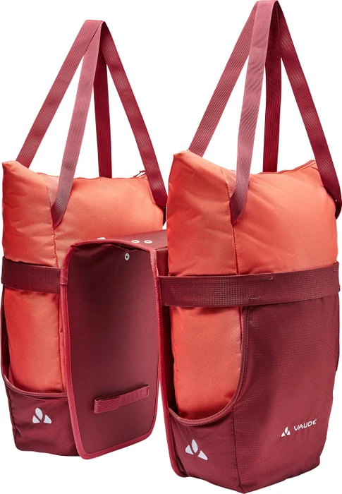 Vaude TwinShopper Gepäcktasche hotchili