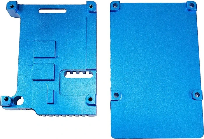 Inter-Tech ODS-721 für Raspberry Pi 4B Case für Raspberry Pi 4 Modell B, schwarz
