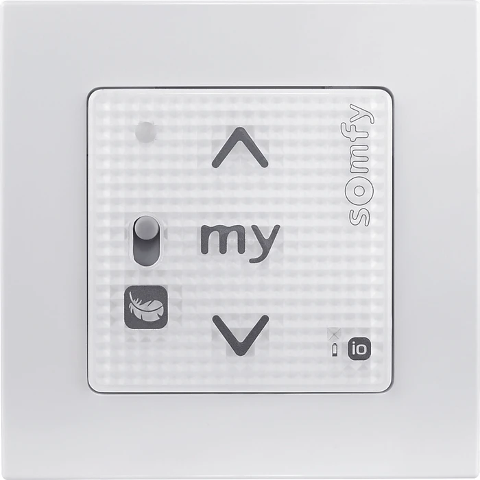 Somfy Smoove RS100 IN io Pure Shine Funkwandsender