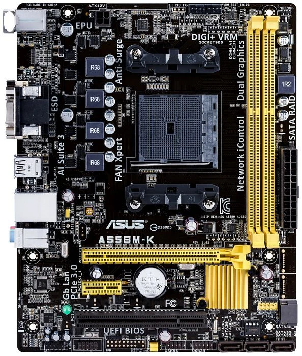ASUS A55BM-K (AMD FM2+)