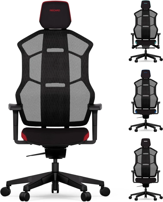 Recaro Aer Essential Gamingstuhl, Ruby Red