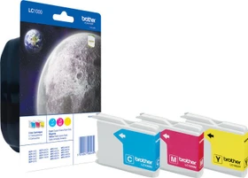 Brother Tinte LC1000RB Rainbow Pack