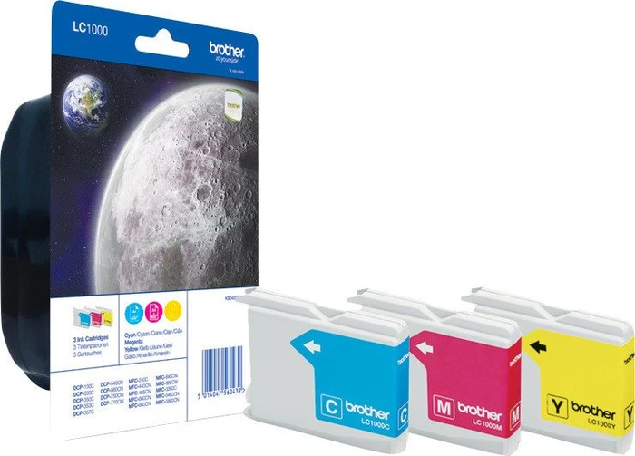 Brother Tinte LC1000RB Rainbow Pack