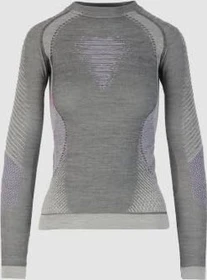 UYN Fusyon Merino Funktionsshirt langarm anthracite/purple/pink (Damen)