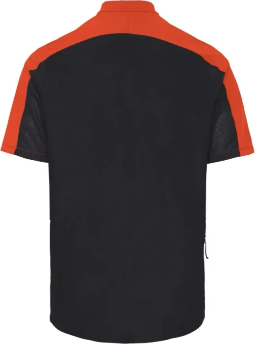 Vaude Qimsa Pro HZ Trikot kurzarm glowing red (Herren)
