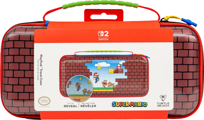 Turtle Beach PlayTrek Travel Case Mario Bricks Tasche (Switch 2)
