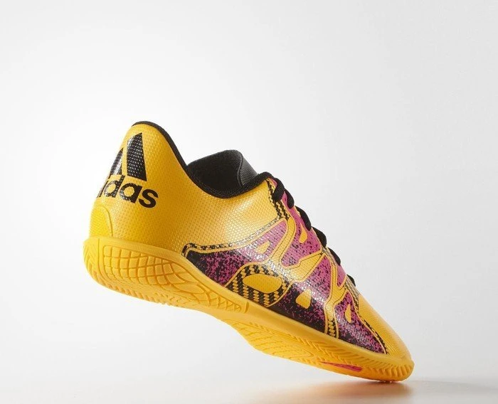 adidas X15.4 IN solar gold/core black/shock pink (Junior)