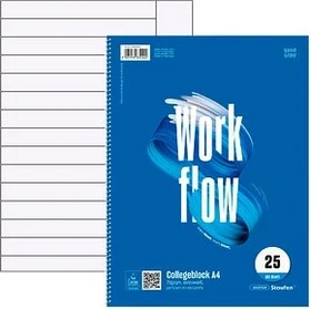 Staufen Style Collegeblock, A4, Lineatur 25, 80 Blatt
