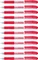 Pentel Hybrid Gel Grip K157 0.7mm/0.35mm Gelroller rot/transparent, 12er-Pack Vorschaubild