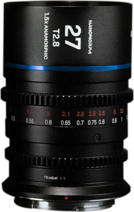 Laowa Nanomorph 27mm T2.8 1.5x Cine für Sony E