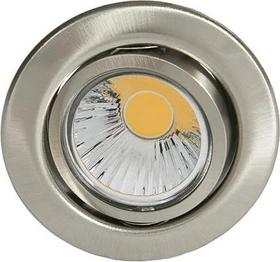 nobilé D3830 Einbauleuchte nickel gebürstet