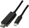 LogiLink USB-C 3.1 [Stecker] auf HDMI [Stecker] 4K 60Hz Adapterkabel schwarz, 1.8m Vorschaubild