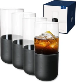 Villeroy & Boch Manufacture Rock Longdrinkglas, 4 Stück