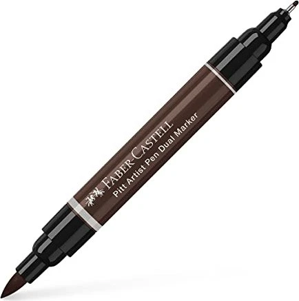 Faber-Castell PITT artist pen dual sepia dunkel