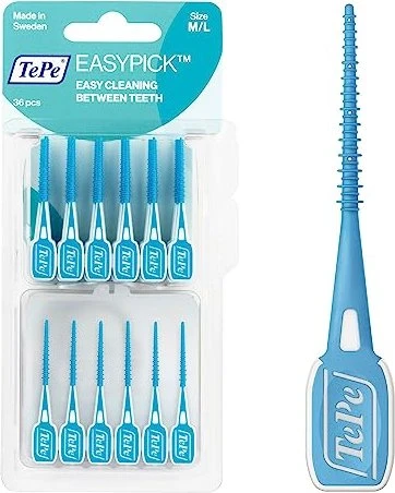 TePe EasyPick Interdentalbürste türkis, 36 Stück