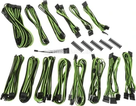 BitFenix Alchemy 2.0 CMR-Series Kabel Kit für Netzteile, schwarz/grün (BFX-ALC-CMRKG-RP)
