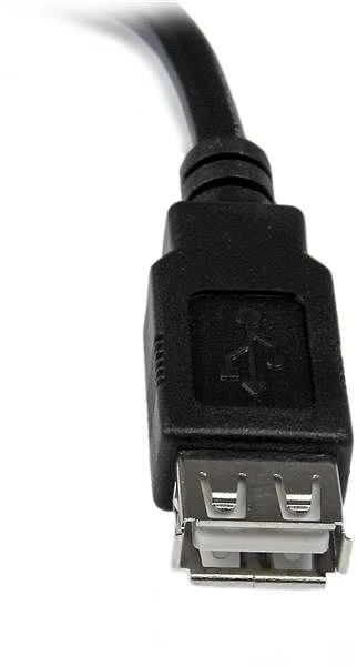 StarTech USB 2.0 Verlängerungskabel, USB-A [Stecker] auf USB-A [Buchse], 0.15m