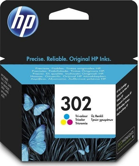HP Druckkopf mit Tinte 302 dreifarbig