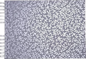 Exacompta Spiralalbum, 32x22cm, 50 Seiten, Autentik blaugrau