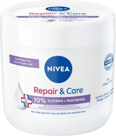Nivea Repair & Care Creme 10% Glycerin + Panthenol parfümfrei, 400ml