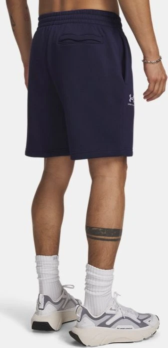 Under Armour Essential Fleece Hose kurz midnight navy/white (Herren)