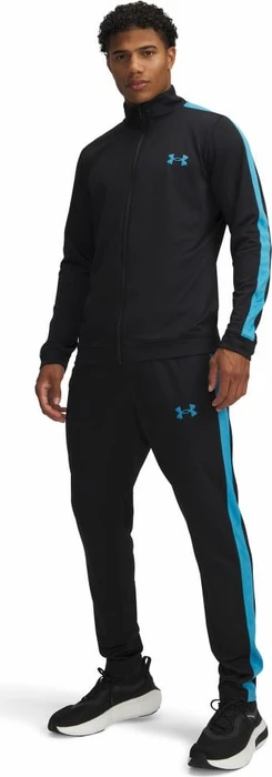 Under Armour Rival Strick Trainingsanzug black/ether blue (Herren)