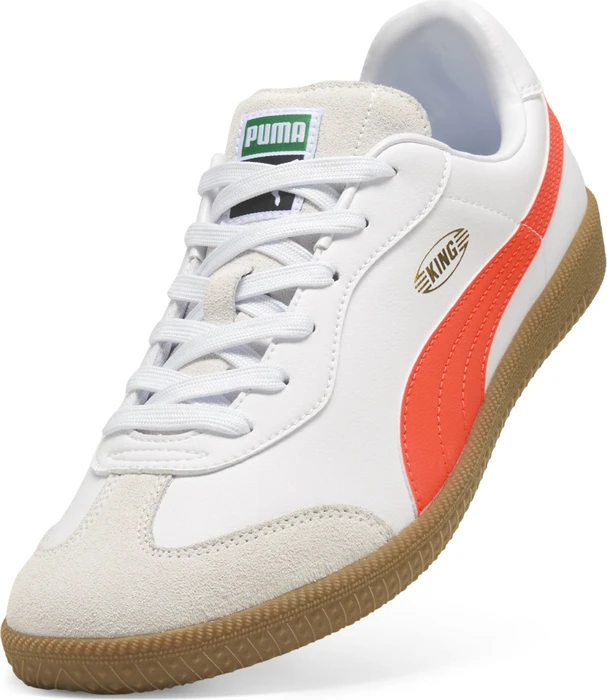 Puma King 21 IT puma white/glowing red/gum (Herren)