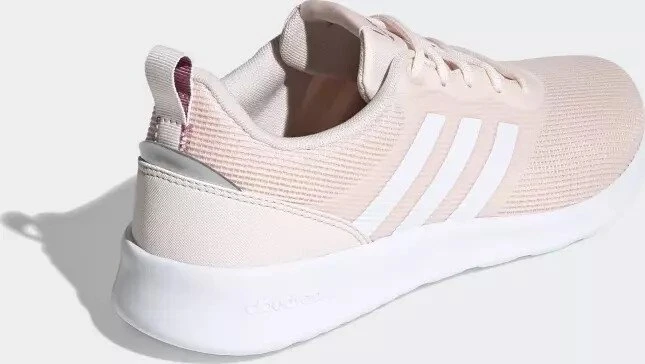 adidas QT Racer 2.0 pink tint/cloud white/silver metallic (Damen)