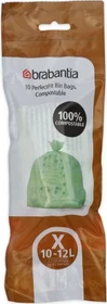 Brabantia PerfectFit Müllbeutel Typ X 10-12l, 10 Stück