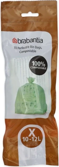 Brabantia PerfectFit Müllbeutel Typ X 10-12l, 10 Stück