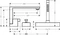 Hansgrohe AXOR Edge 3-Loch Einhebel-Wannenrandmischer - Diamantschliff chrom Vorschaubild