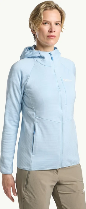 Jack Wolfskin Kolbenberg Hooded FZ Jacke ice blue (Damen)