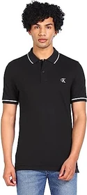 Calvin Klein Slim Fit Poloshirt kurzarm ck black (Herren)