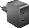 LogiLink USB-A/C Ladegerät GaN 45W schwarz Vorschaubild