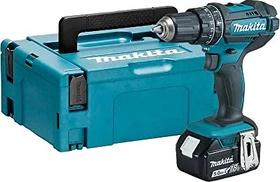 Makita DHP482T1J Akku-Schlagbohrschrauber inkl. MAKPAC + Akku 5.0Ah