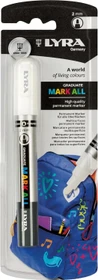 Lyra Graduate Mark All Permanentmarker 2mm weiß, Blister